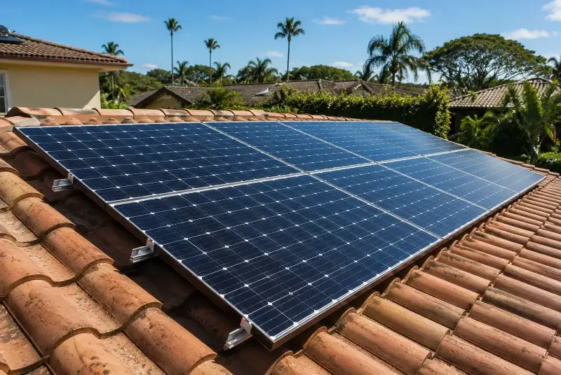 Installation de panneaux solaires à Magescq